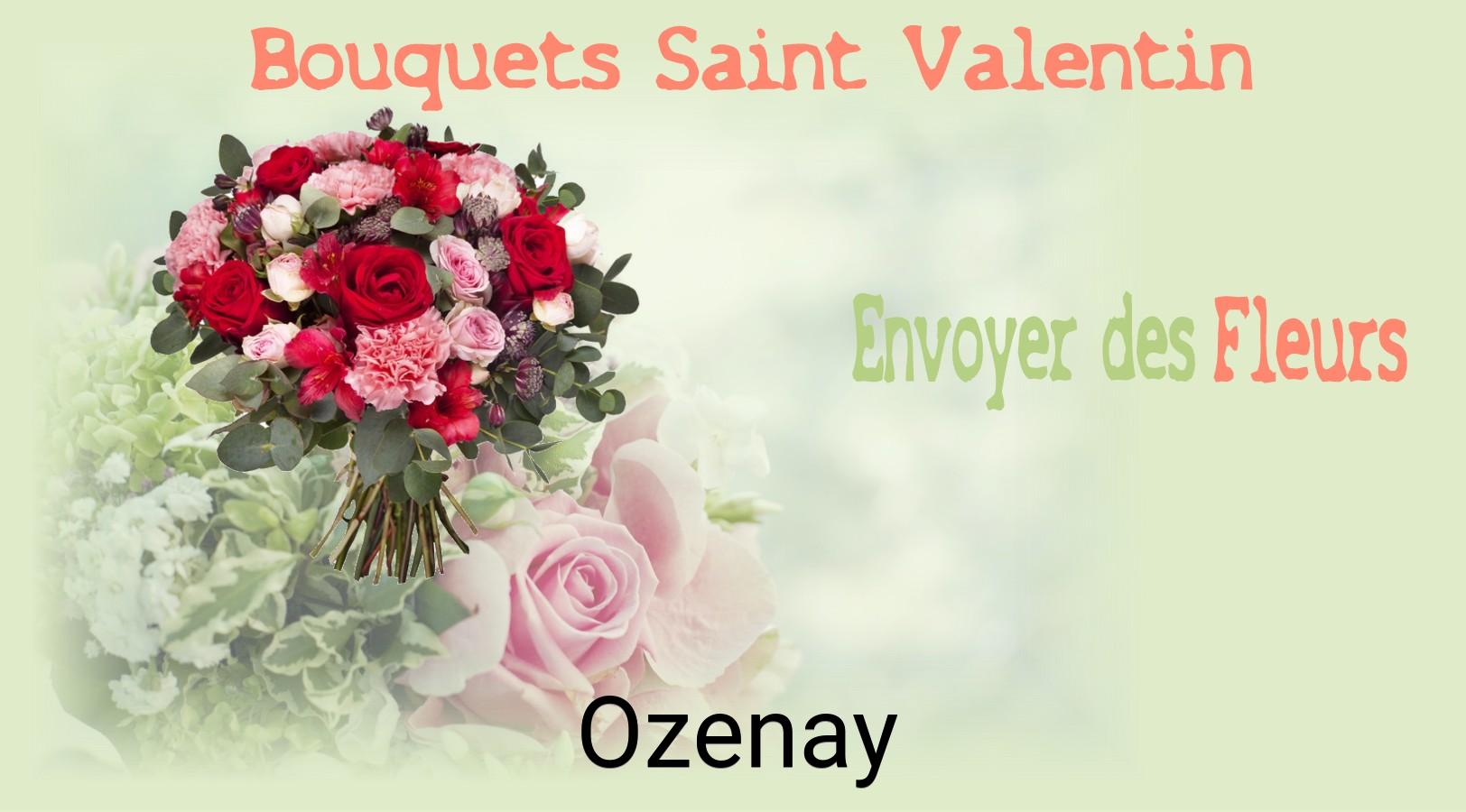 Roses de Saint-Valentin livrées à Ozenay